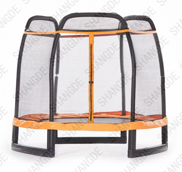 7FT Trampoline Andedan kay la pou timoun yo