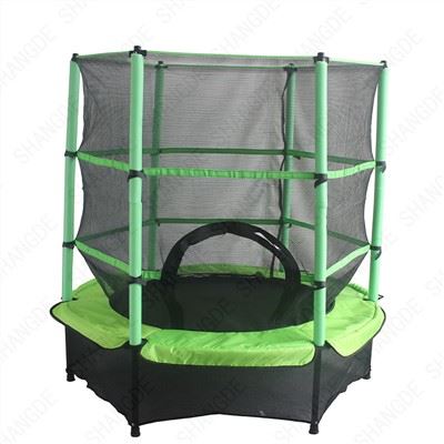 4.5 pye Trampoline timoun ak patiraj