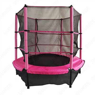Trampoline pou timoun ak nèt